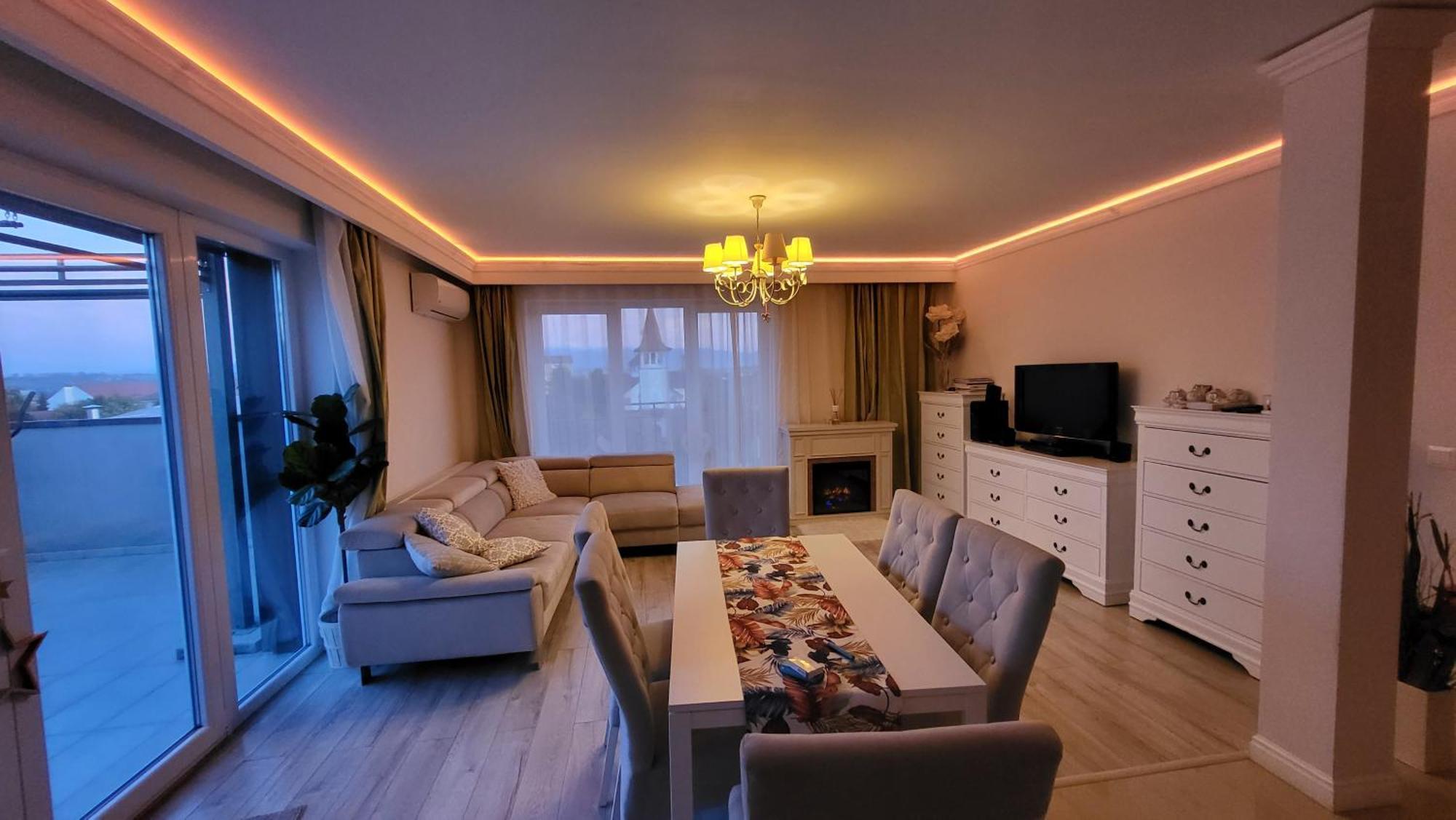 Appartement Sibiu Bach Penthouse Extérieur photo
