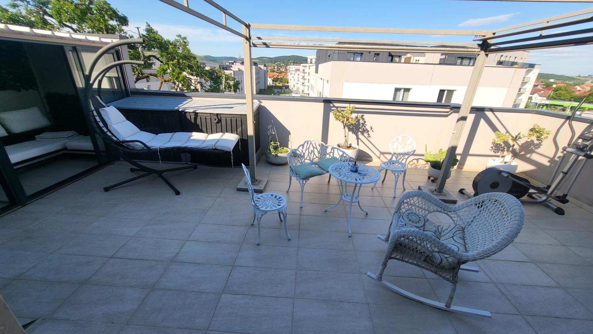 Appartement Sibiu Bach Penthouse Extérieur photo